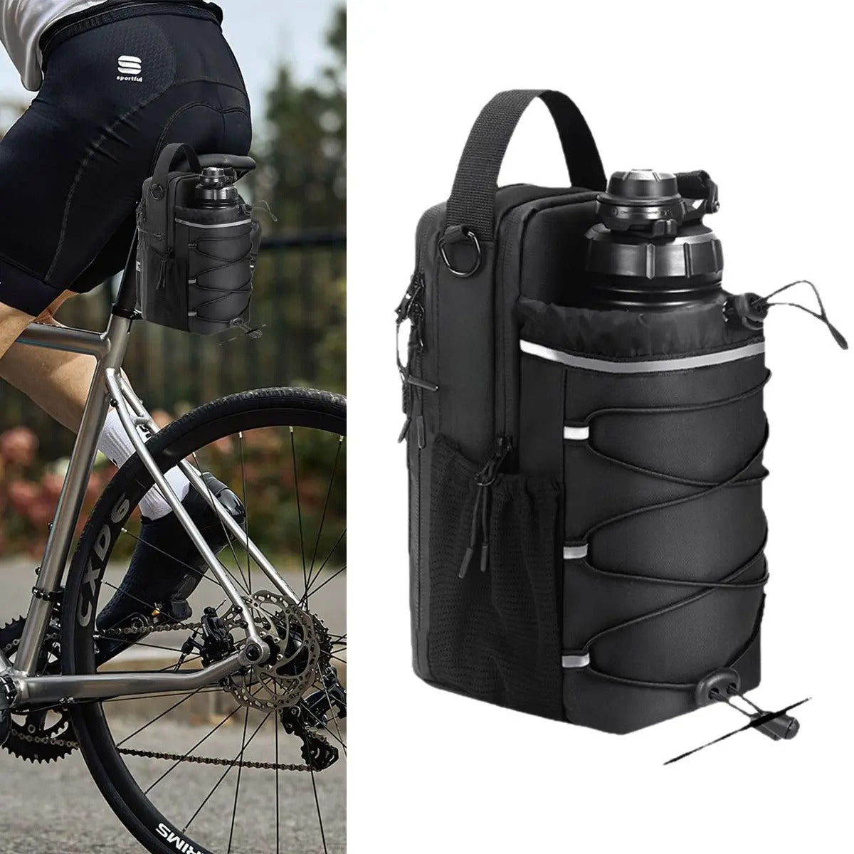 HydraGrip (Gym Water Bottle Bag)